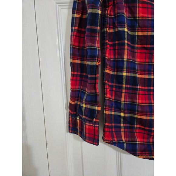 Cat and Jack m 8-10 boys plaid button up long sleeve shirt - Picture 4 of 7